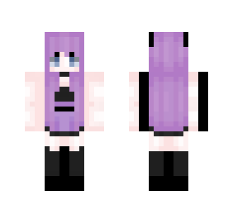 Pastel goth cat~