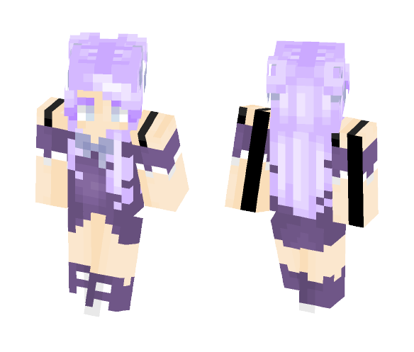 Lunar / Sky Element - Female Minecraft Skins - image 1