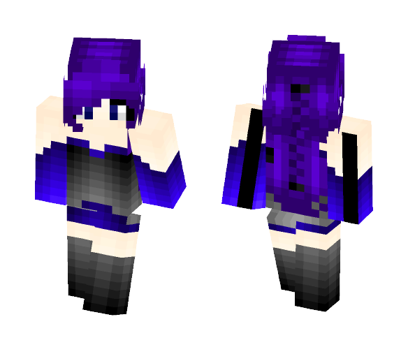 Ghost girl - Girl Minecraft Skins - image 1