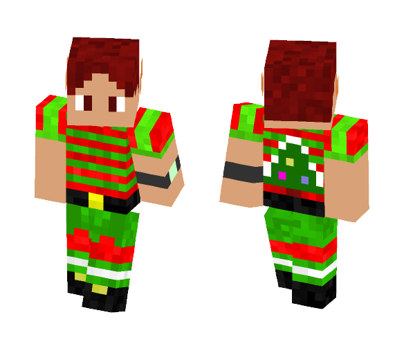 Jolly Elf - Male Minecraft Skins - image 1