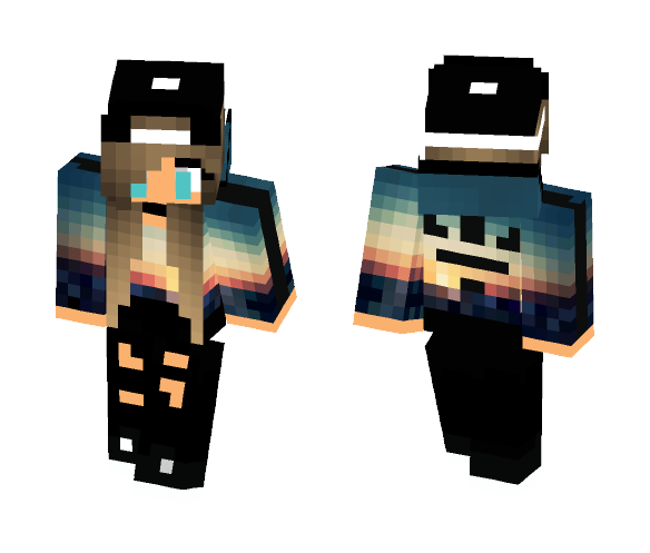 adidas girl - Girl Minecraft Skins - image 1