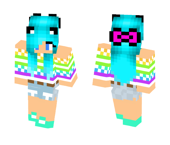 Cat girl - Cat Minecraft Skins - image 1