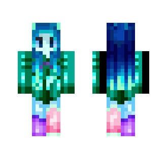 Aquadized Girl - Girl Minecraft Skins - image 2