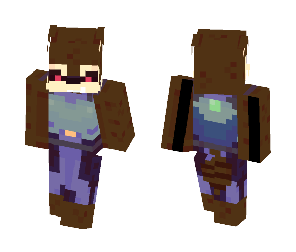 Rocket Raccoon Vol. 2 - Male Minecraft Skins - image 1