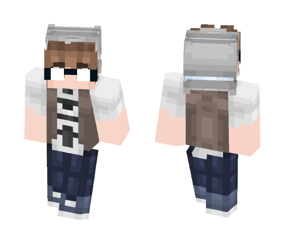 Glasses Boy - Boy Minecraft Skins - image 1