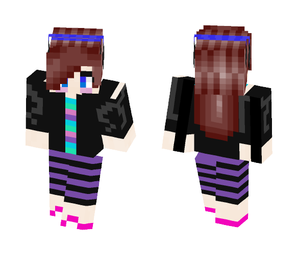 DJ Girl of Awesomeness! - Girl Minecraft Skins - image 1