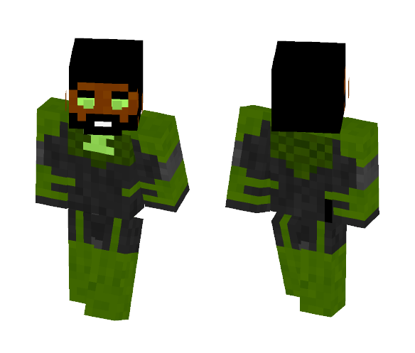 John stewart | Injustice - Male Minecraft Skins - image 1