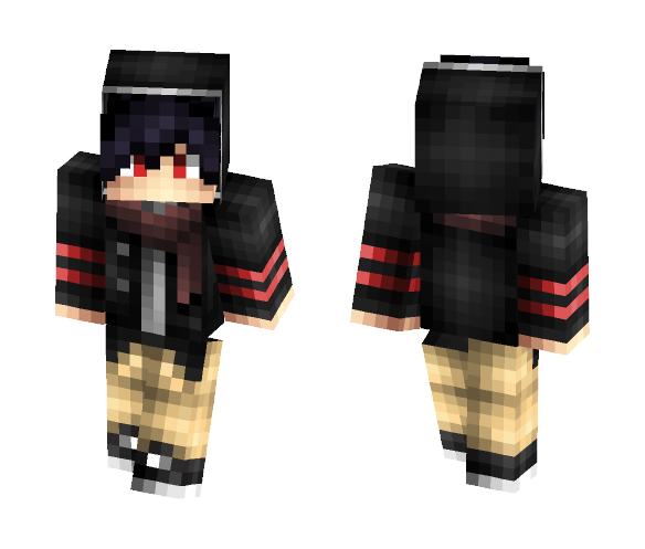 Red eye PRO - Male Minecraft Skins - image 1