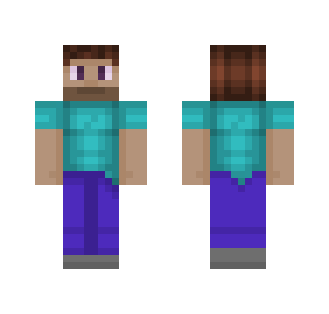 Realistic Steve - Male Minecraft Skins - image 2