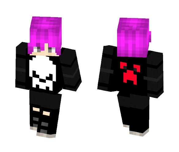 Skull Boy - Boy Minecraft Skins - image 1