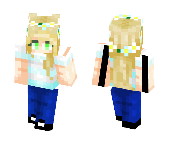 Wintery Spring --- Ultrabobt - Female Minecraft Skins - image 1