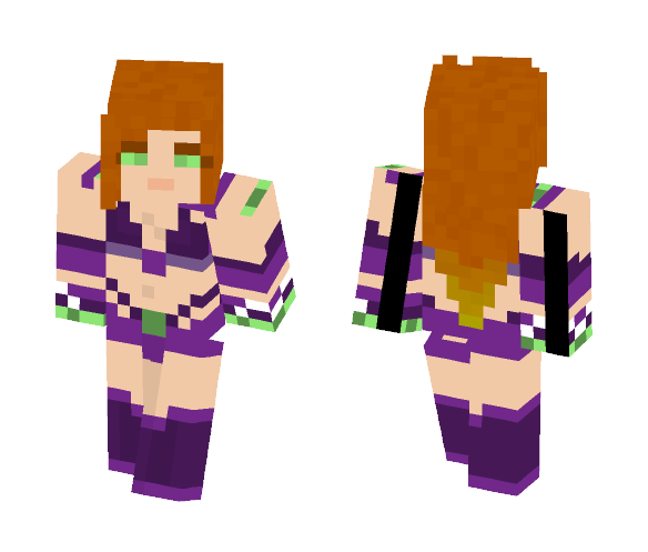 Starfire - Injustice 2 - Female Minecraft Skins - image 1