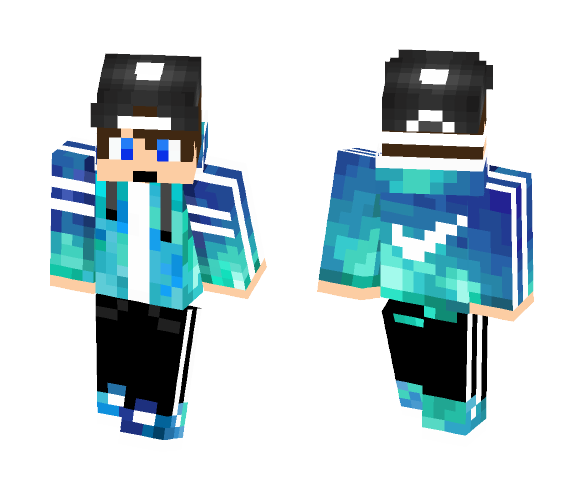 Nike Hoodie Skin - Male Minecraft Skins - image 1
