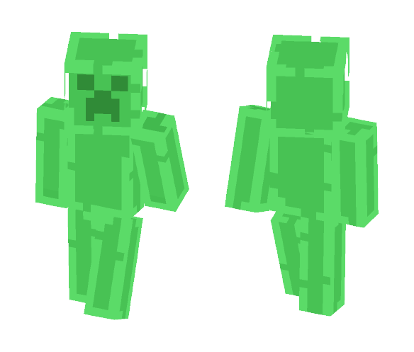 SlimeCreeper - Male Minecraft Skins - image 1