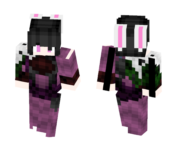 MMO AU Bunnie - Female Minecraft Skins - image 1