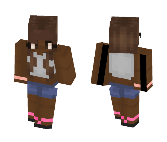 ςαѕυαℓ вєαςн - Female Minecraft Skins - image 1