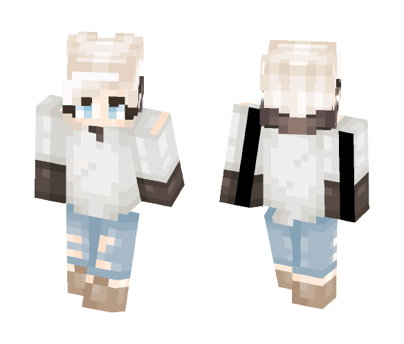 Luminous--Hoodie - Female Minecraft Skins - image 1