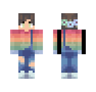 Rainbow Guy - Male Minecraft Skins - image 2