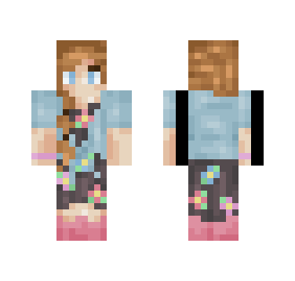 Long time no see !! // desc. Comic? - Female Minecraft Skins - image 2