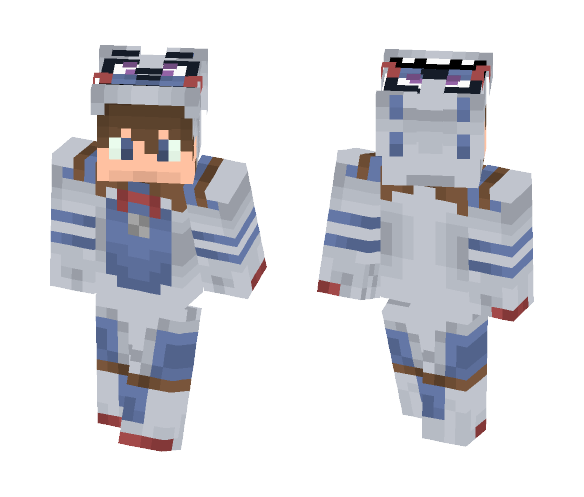 Funtime Bonnie Onesie {FNAF} - Male Minecraft Skins - image 1