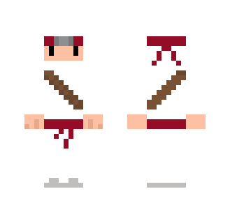 white ninja