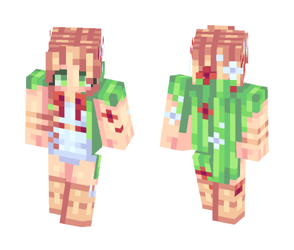 Download Free daughter of nature Skin for Minecraft image 1 daughter of nature - Female Minecraft Skins - image 1