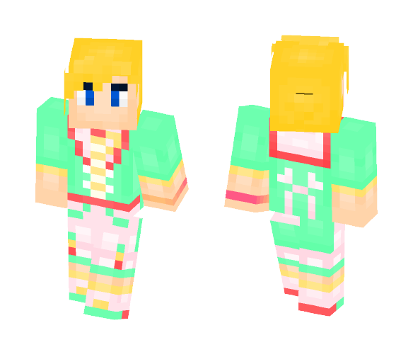 Radical Star [Kagamine Len] - Male Minecraft Skins - image 1