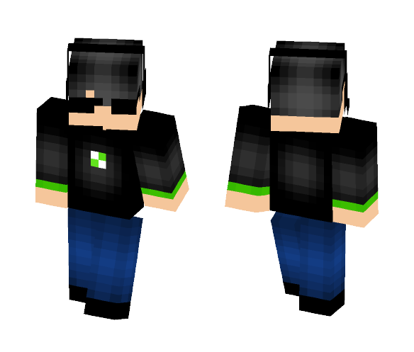 Xbox Gamer (Shaded) - MrFlameYT - Male Minecraft Skins - image 1