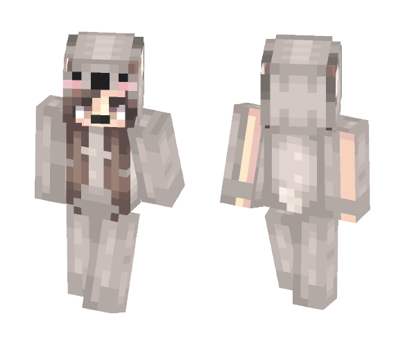 Download Free I Want To Be The Very Best Koala Skin for Minecraft image 1 I Want To Be The Very Best Koala - Female Minecraft Skins - image 1
