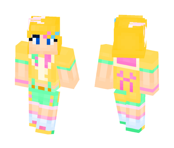 Lyrical Star [Kagamine Rin] - Female Minecraft Skins - image 1