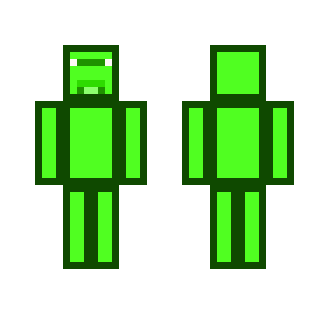 Emerald guy - Other Minecraft Skins - image 2