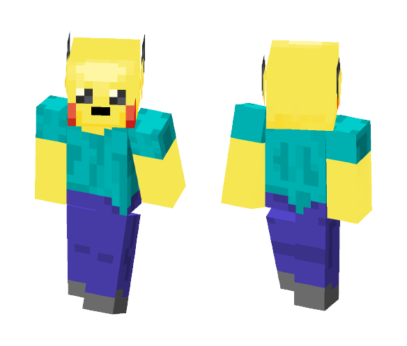 Pika steve - Male Minecraft Skins - image 1