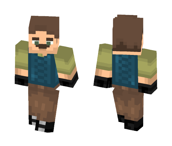 Neighbour {Hello Neighbour} - Male Minecraft Skins - image 1