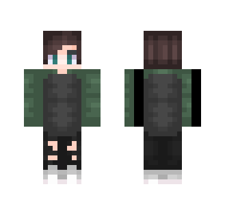 Green And Gray Shirt