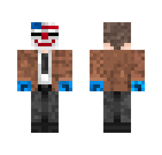 Payday 2 Dallas Skin - Male Minecraft Skins - image 2