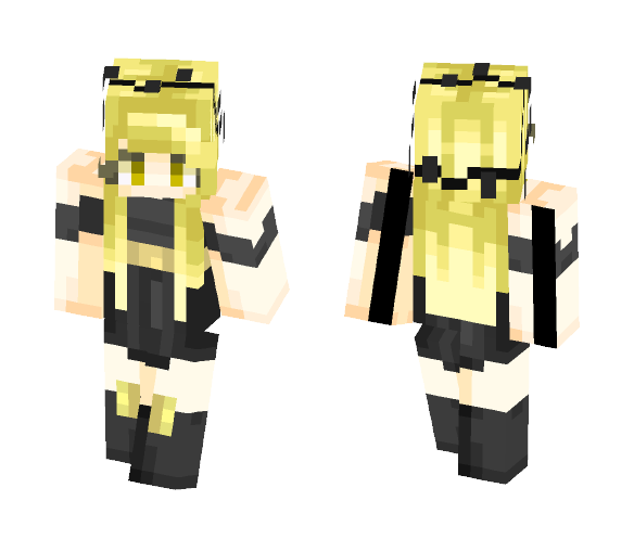Lightning || Elemental Series - Female Minecraft Skins - image 1