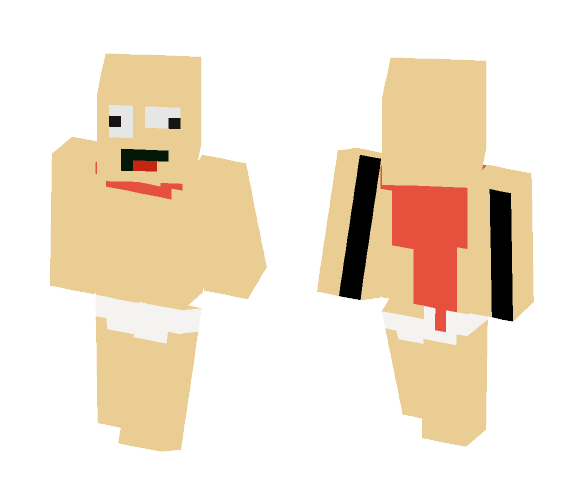 Baby Superhero - Baby Minecraft Skins - image 1