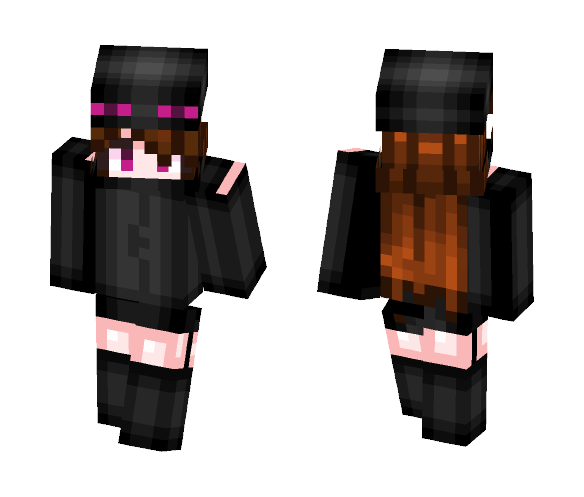 Ender Girl - Girl Minecraft Skins - image 1