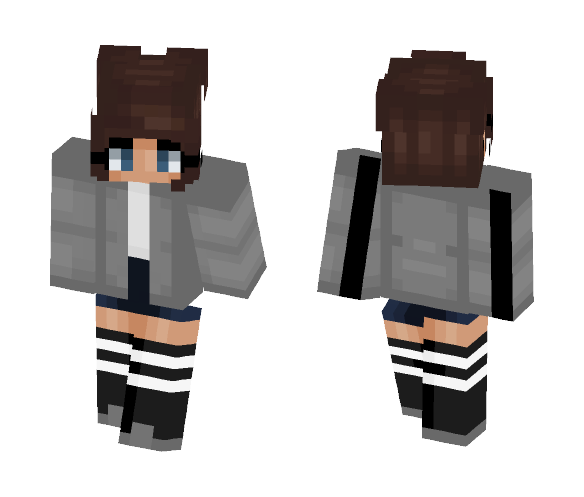 Sweet lies ʕ •̀ ω •́ ʔ - Female Minecraft Skins - image 1