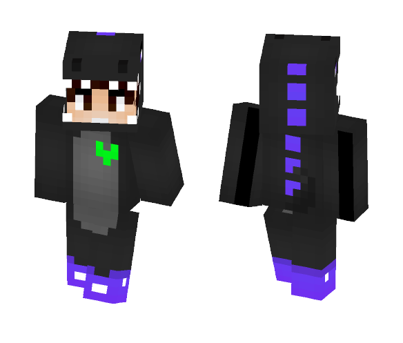 Cute Dino Boy - Boy Minecraft Skins - image 1