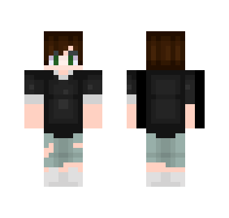 Cute Boy With Brown Hair