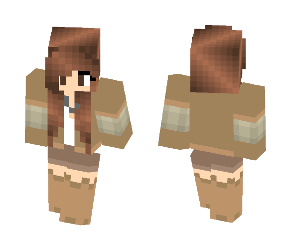 Adventurer Girl - Girl Minecraft Skins - image 1