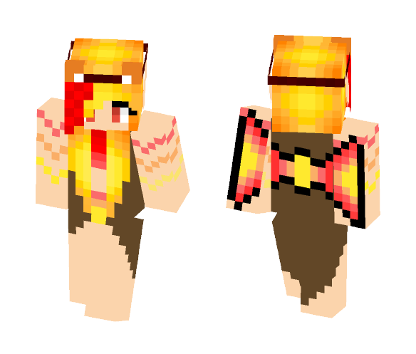 Woman Of Nature - Female Minecraft Skins - image 1