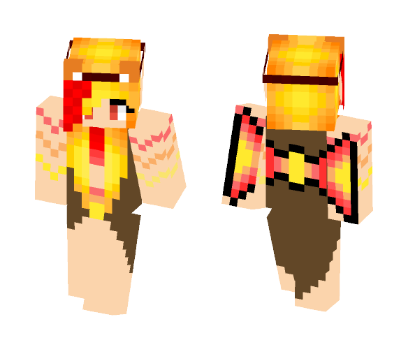 Download Free Woman Of Nature Skin for Minecraft image 1 Woman Of Nature - Female Minecraft Skins - image 1