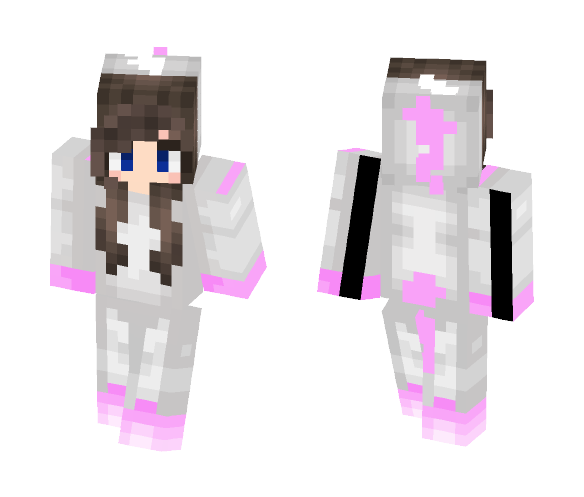 Unicorn Onesie - Female Minecraft Skins - image 1