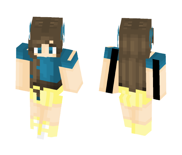 Aglow Summertide - Female Minecraft Skins - image 1