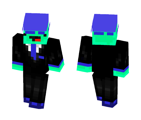 SlimeyHero - Male Minecraft Skins - image 1
