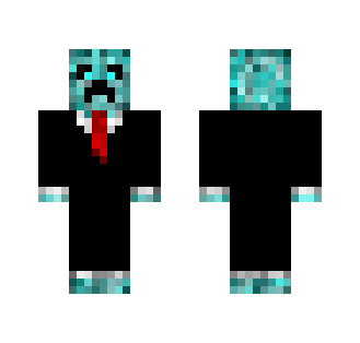 Blue tux creeper