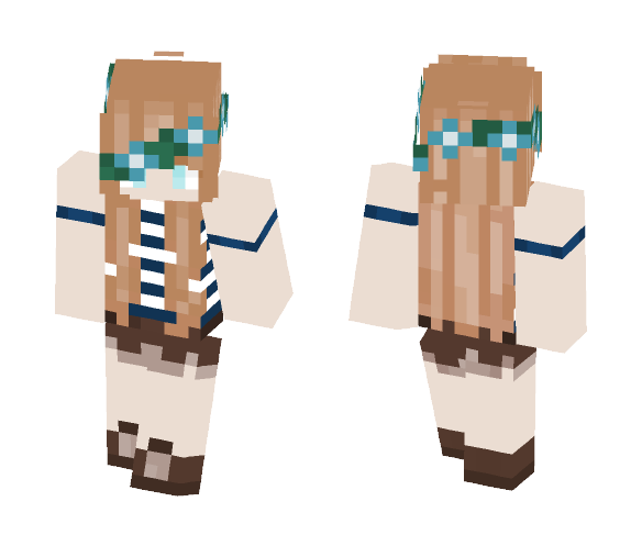 [ Summer Time~ ] (Male in desc. ) - Female Minecraft Skins - image 1