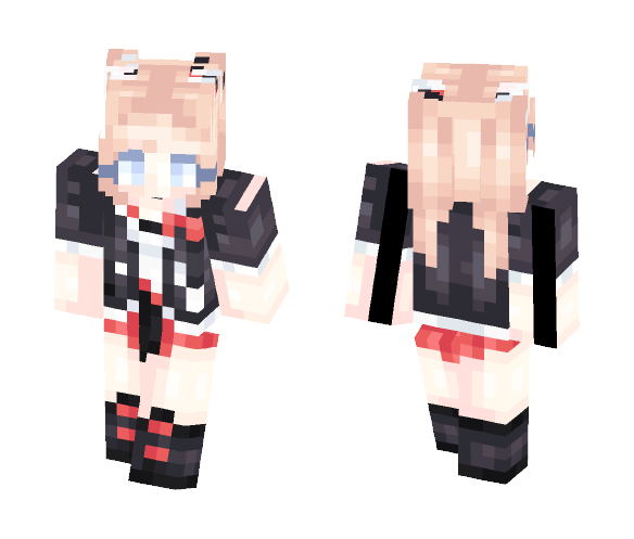 Junko Enoshima - Danganronpa - Female Minecraft Skins - image 1